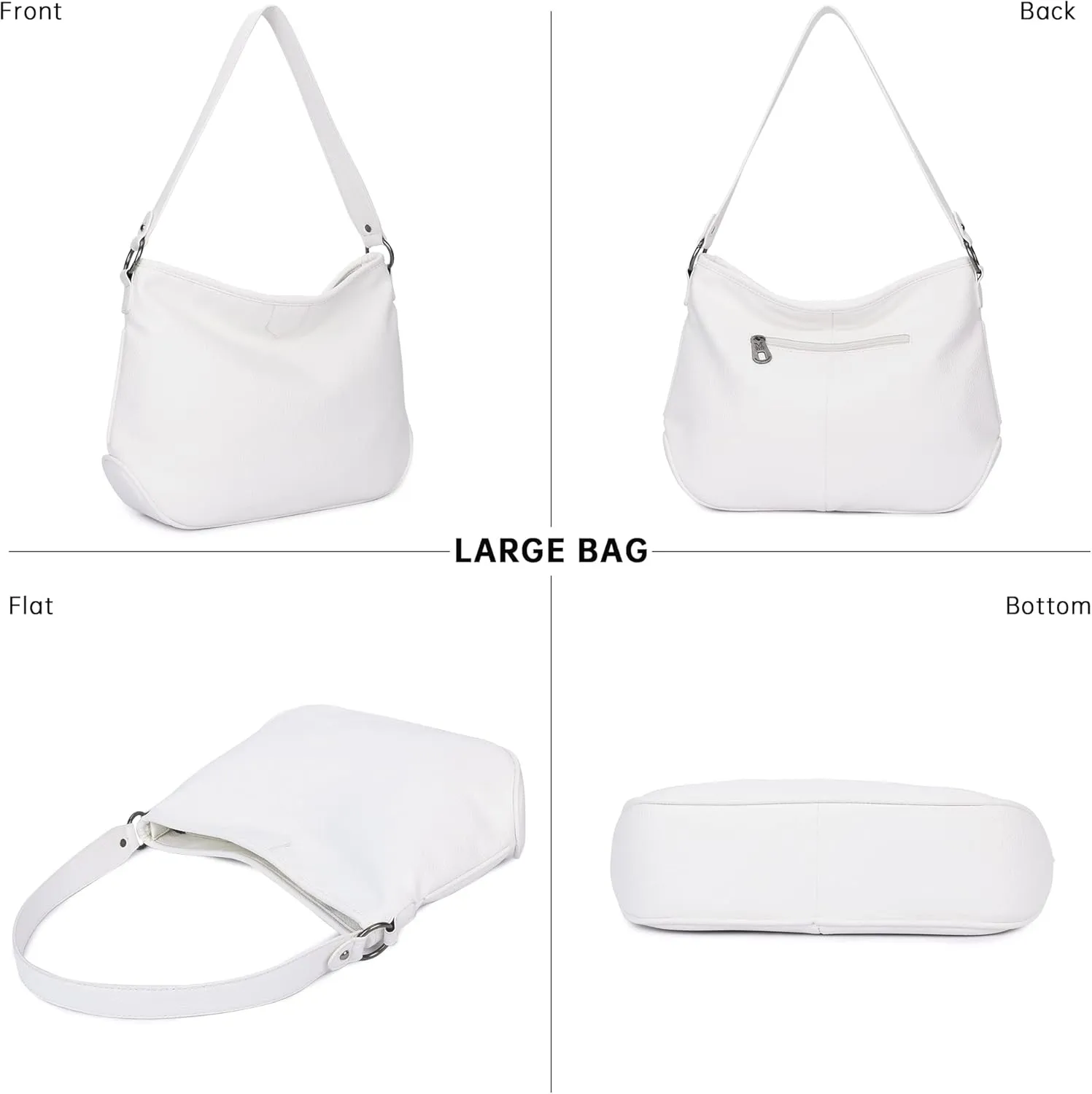 Montana West Medium Hobo Bags for Women Purses and Handbags Classic Top Handle Shoulder Satchel Bags
