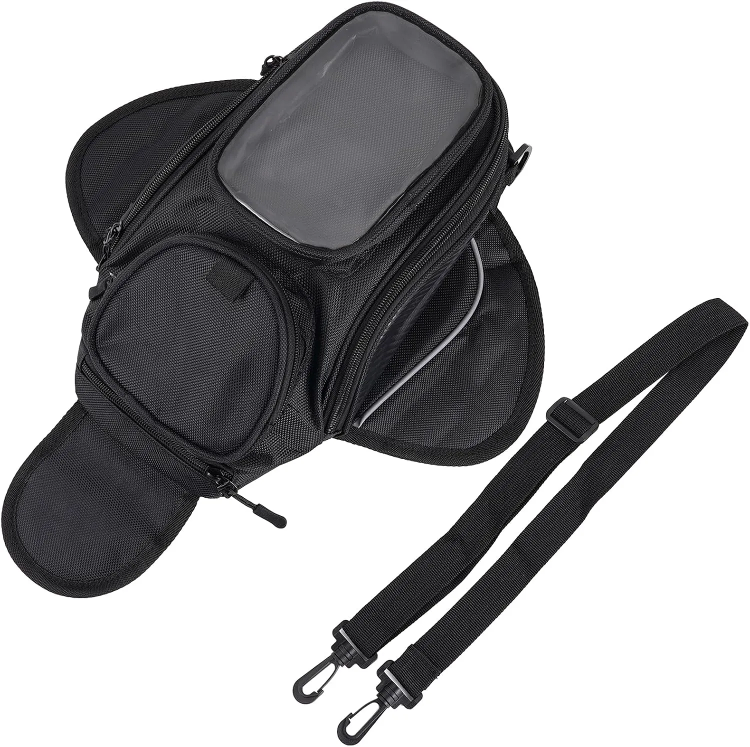 Motorcycle Tank Bag,Motorcycle Gas Oil Fuel Tank Magnetic Tank Bag for Honda Yamaha Suzuki Kawasaki Harley