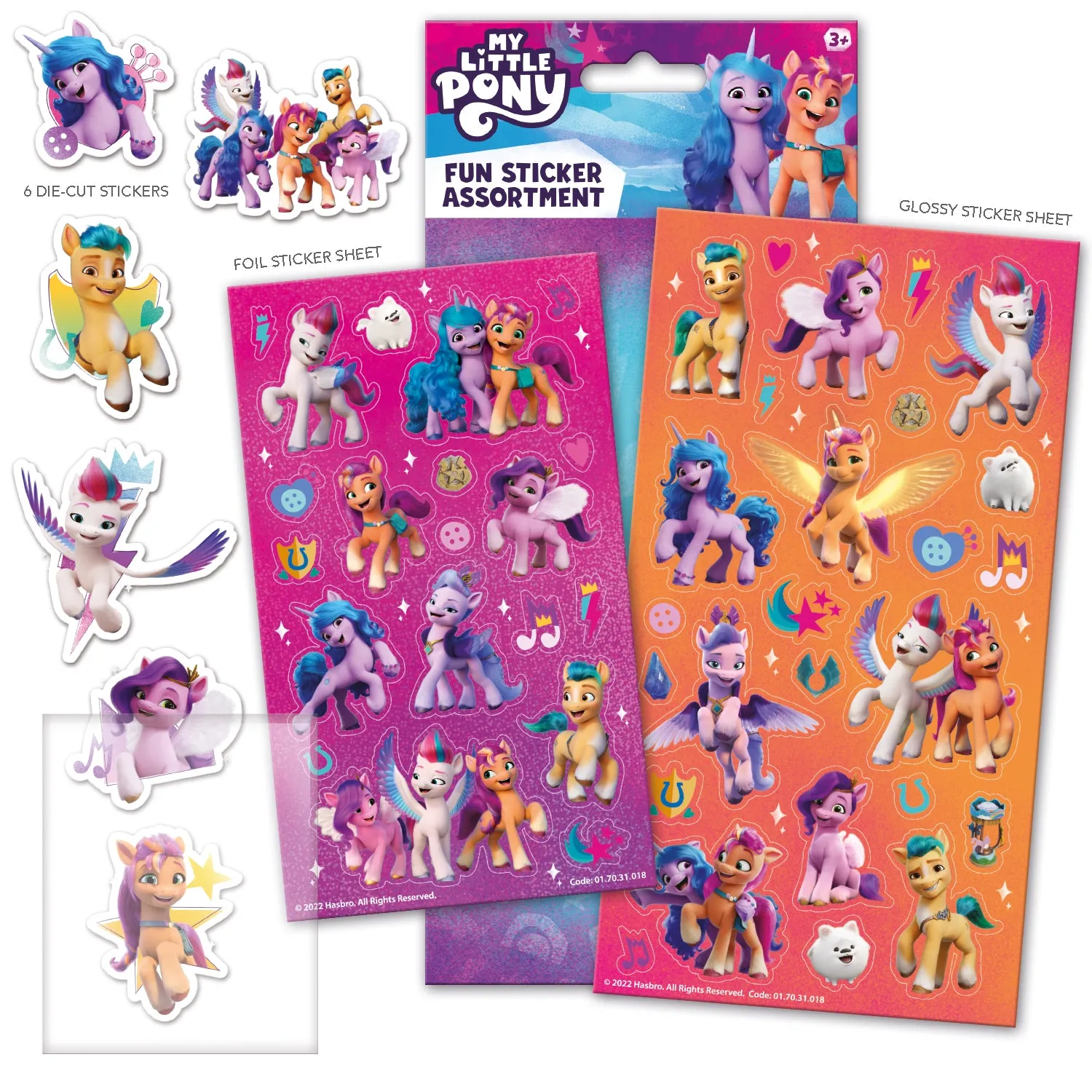 My Little Pony Sticker Assortment