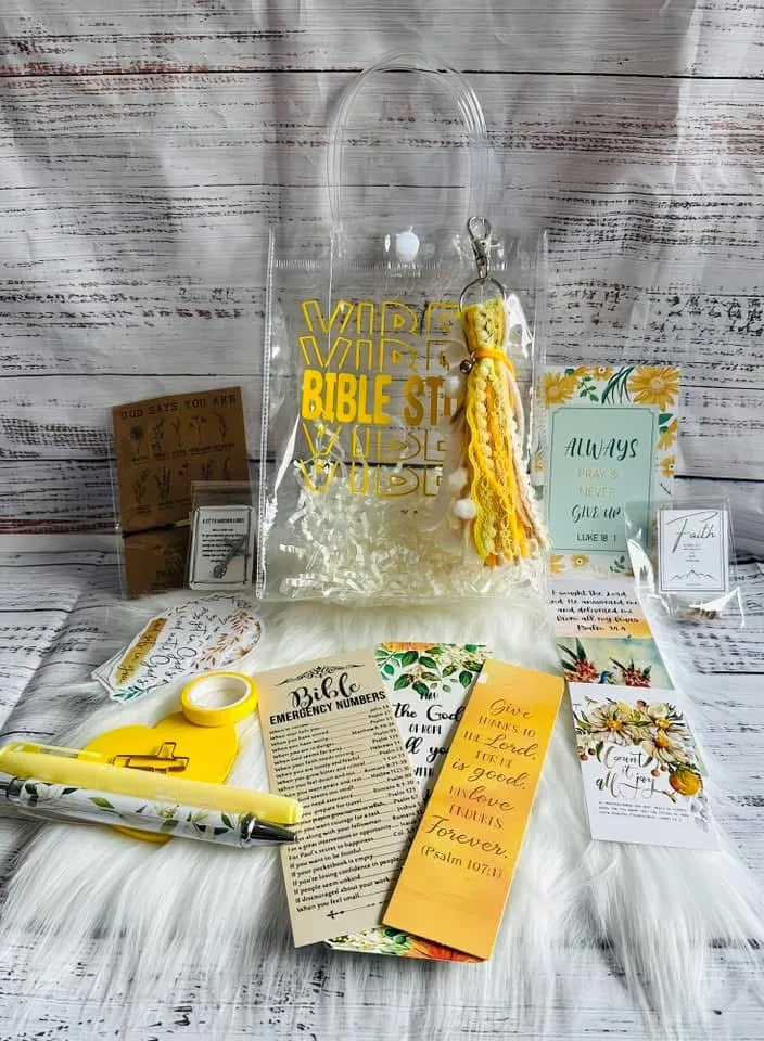 MYSTERY BIBLE STUDY BAGS