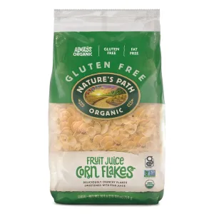 Nature's Path Organic Fruit Juice Sweetened Corn Flakes Cereal, 26.4 oz (Pack of 6), Gluten Free, Earth Friendly Packaging