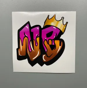 NB King Sticker