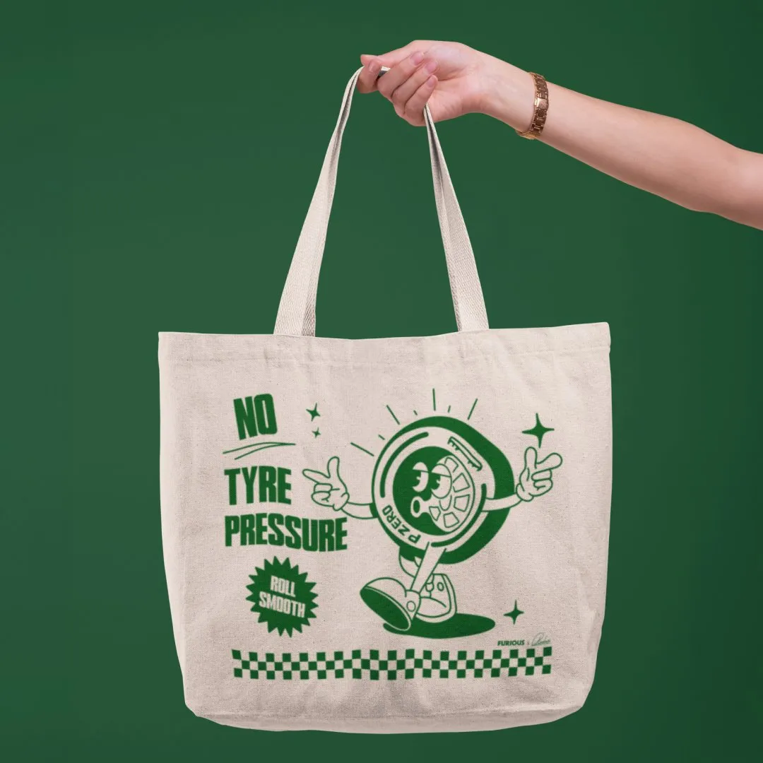 No Tyre Pressure - Tote Bag