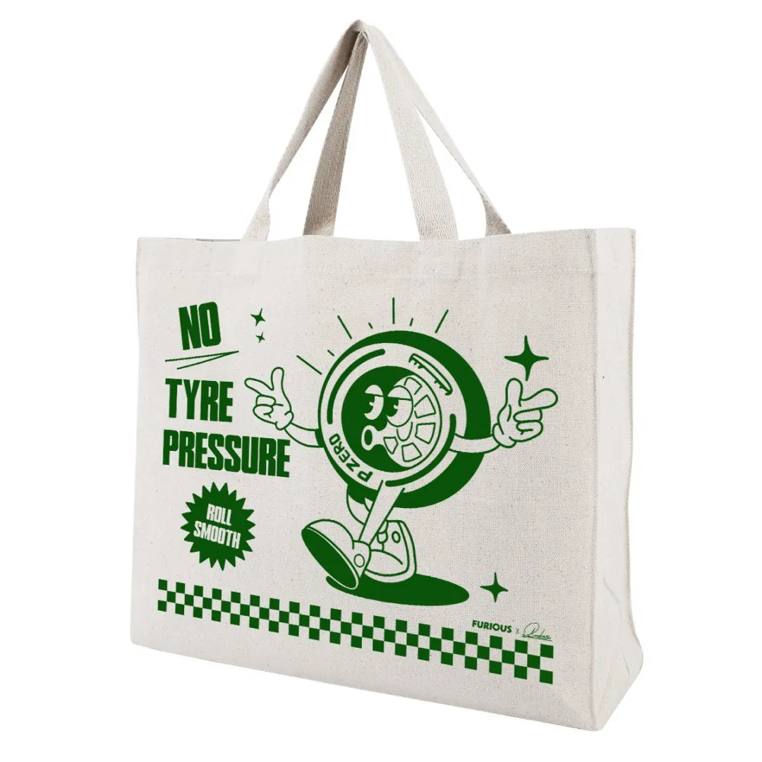 No Tyre Pressure - Tote Bag