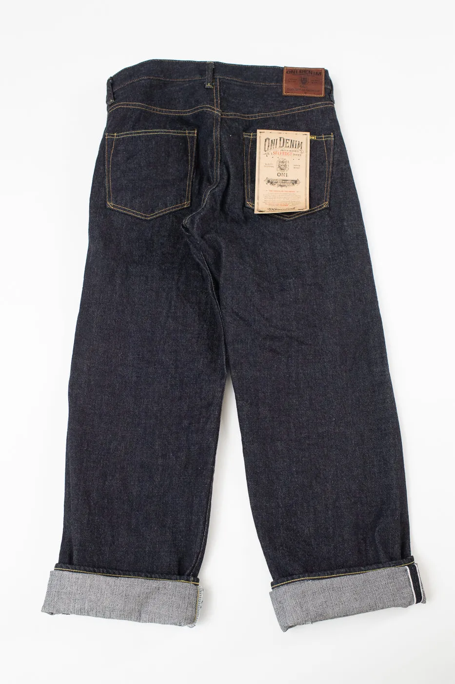 ONI-200 - 15oz "Low Tension" Jeans - Wide Straight