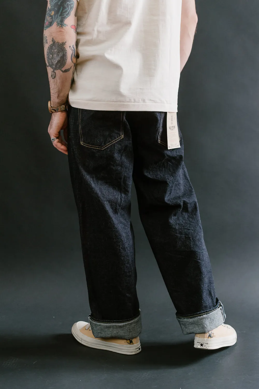 ONI-200 - 15oz "Low Tension" Jeans - Wide Straight