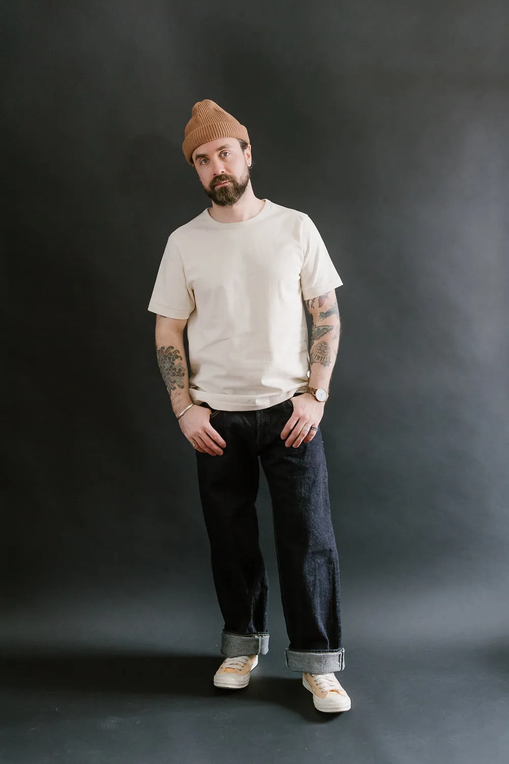 ONI-200 - 15oz "Low Tension" Jeans - Wide Straight