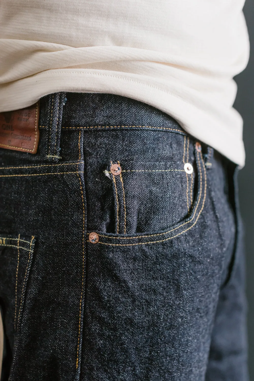 ONI-200 - 15oz "Low Tension" Jeans - Wide Straight