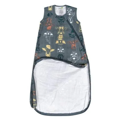 Perlimpinpin Bamboo Muslin Sleep Bag - Totems (1.0 tog)