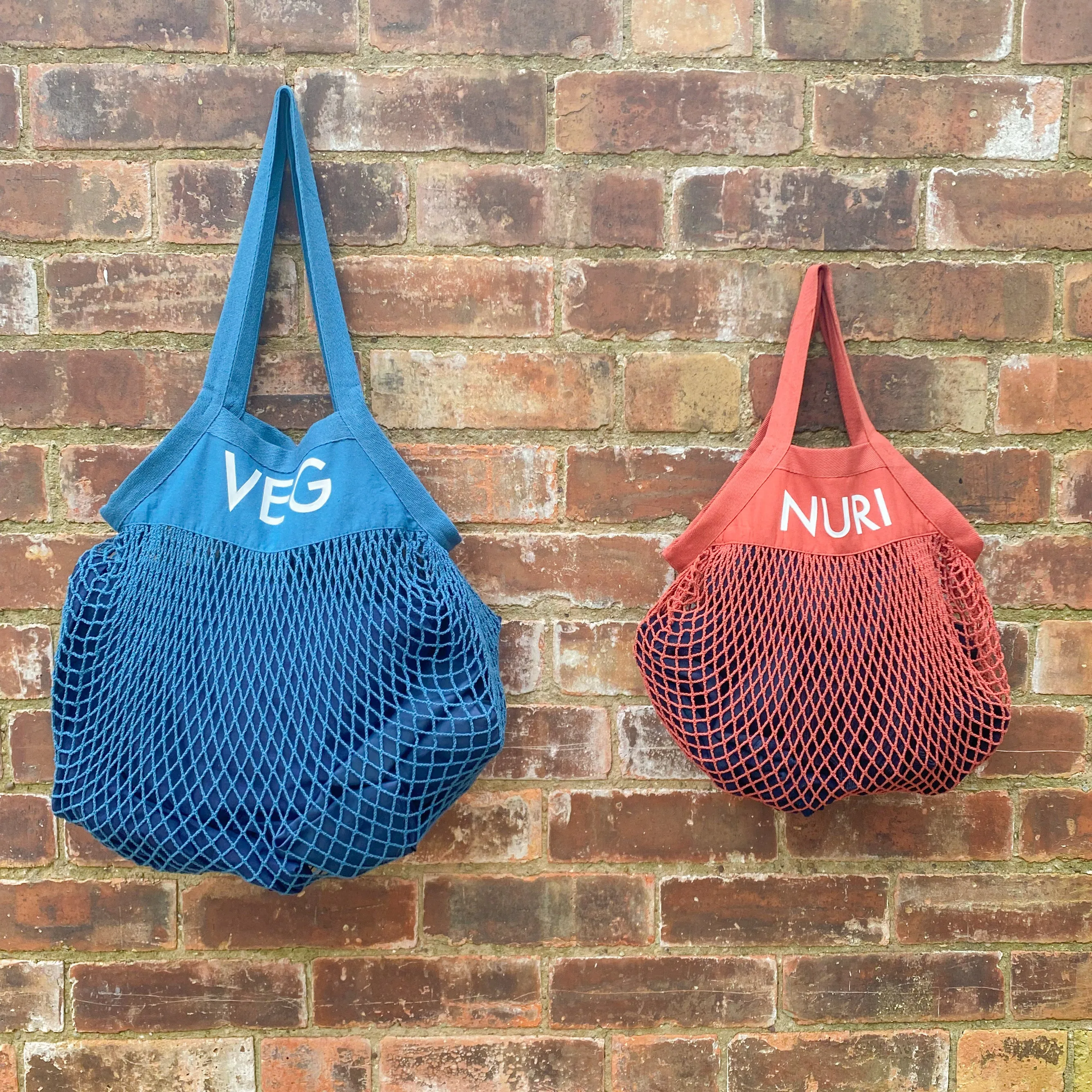 PERSONALISED ORGANIC COTTON MESH BAG