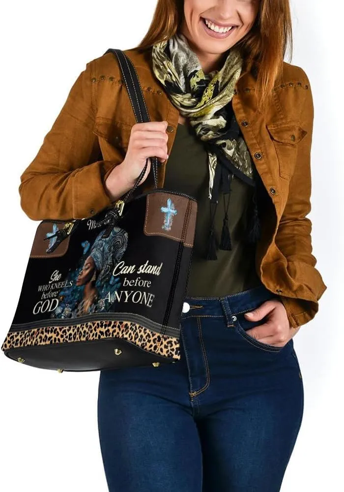 Personalized Leather Tote Bag for Black African Women, Custom Name Handbag, Mother’s Day Birthday & Christmas Gift
