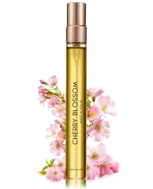 Pheromone Perfume for Women & Men, No.12 Cherry Blossom, Floral and Airy Fragrances Notes,Enhanced Scents,Long Lasting Perfume Oil, Pheromone Cologne for Men&Women, 0.34 oz Travel Size Perfume Spray