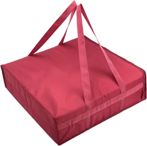 Pizza Delivery Bag - Insulated Pizza Bags for Delivery, Perfect for Personal and Professional Pizza Transportation（20"*20"*6"）