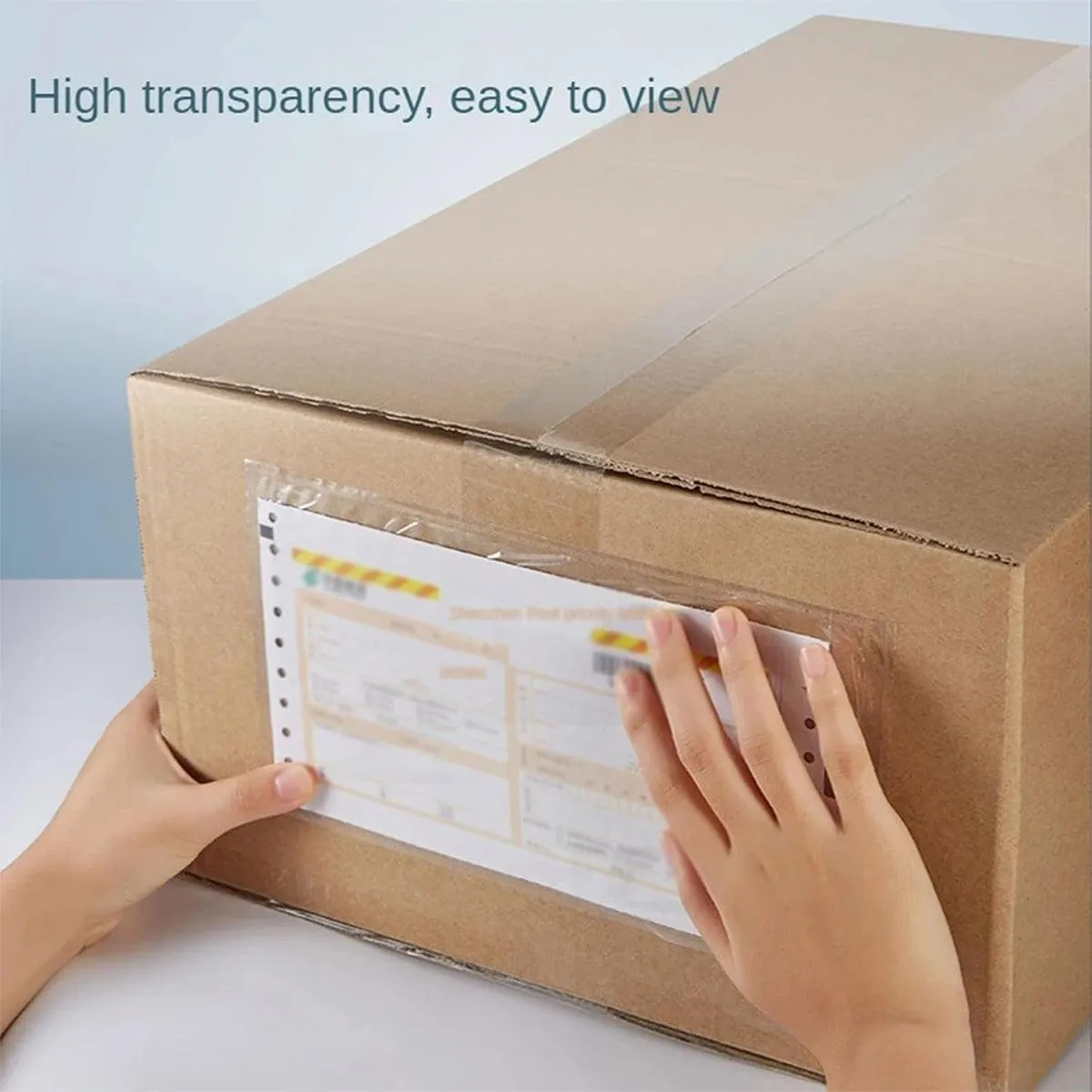 Plastic Bags 100PCS Transparent Zip Lock Clear Resealable Storage Packaging