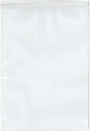 Plymor 14" x 20" (Pack of 50), 6 Mil Industrial Duty Zipper Reclosable Plastic Bags