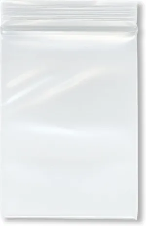 Plymor 3" x 4" (Pack of 100), 6 Mil Industrial Duty Zipper Reclosable Plastic Bags