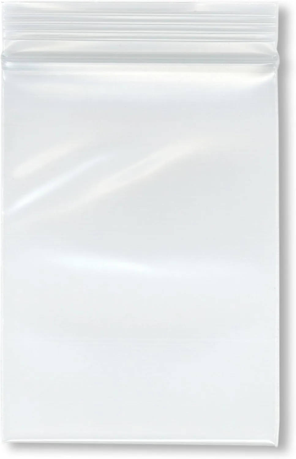 Plymor 3" x 4" (Pack of 100), 6 Mil Industrial Duty Zipper Reclosable Plastic Bags