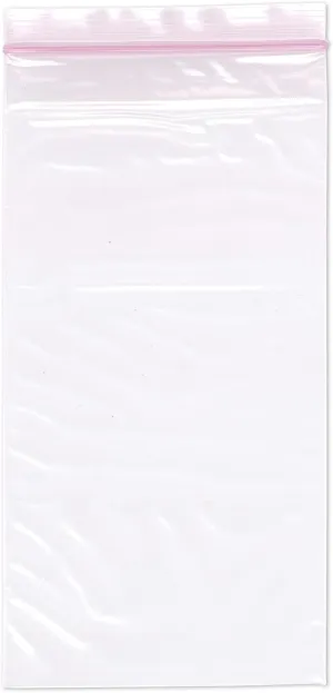 Plymor 4" x 8" (Pack of 100), 2 Mil Anti-Static Zipper Reclosable Plastic Bags