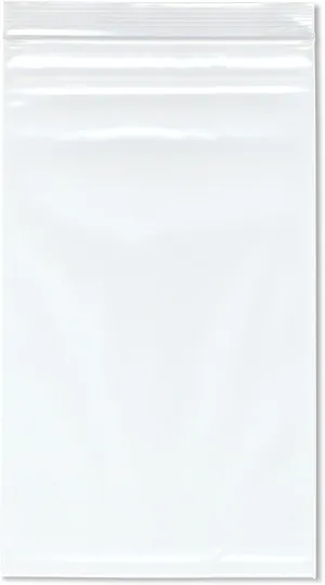 Plymor 7" x 12" (Pack of 500), 4 Mil Heavy Duty Zipper Reclosable Plastic Bags