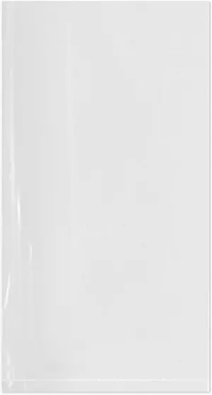 Plymor 8" x 15" (Pack of 100), 4 Mil Flat Open Clear Plastic Poly Bags