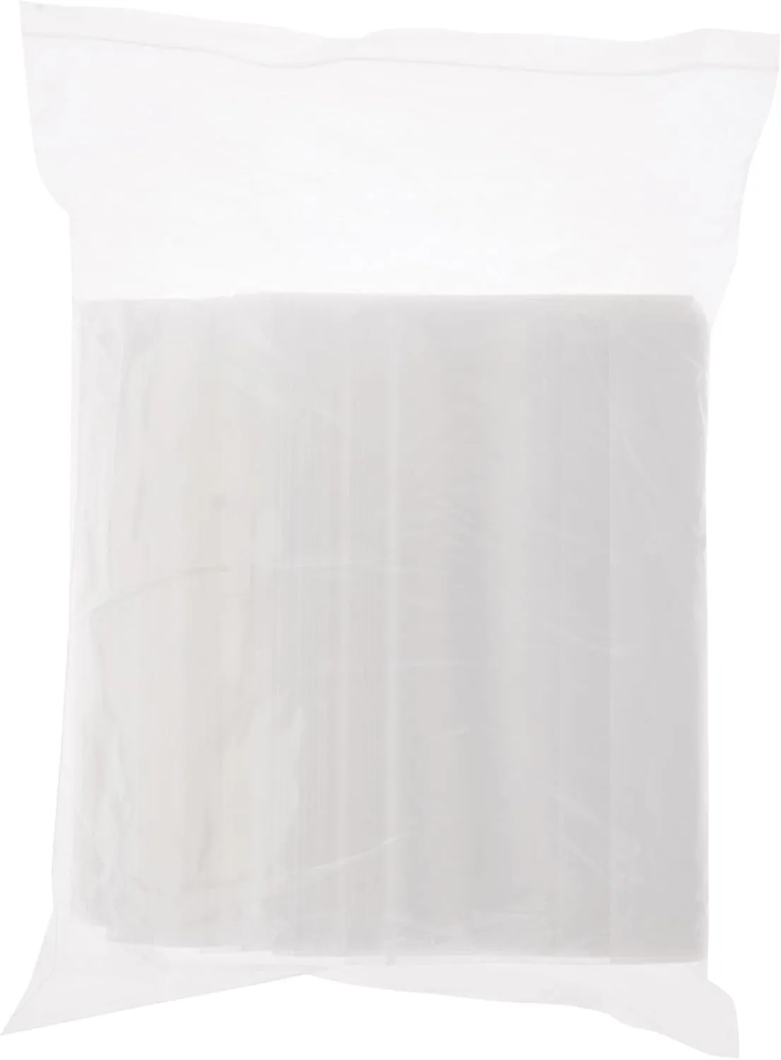 Plymor 9" x 12" (Pack of 100), 6 Mil Industrial Duty White-Block Zipper Reclosable Plastic Bags
