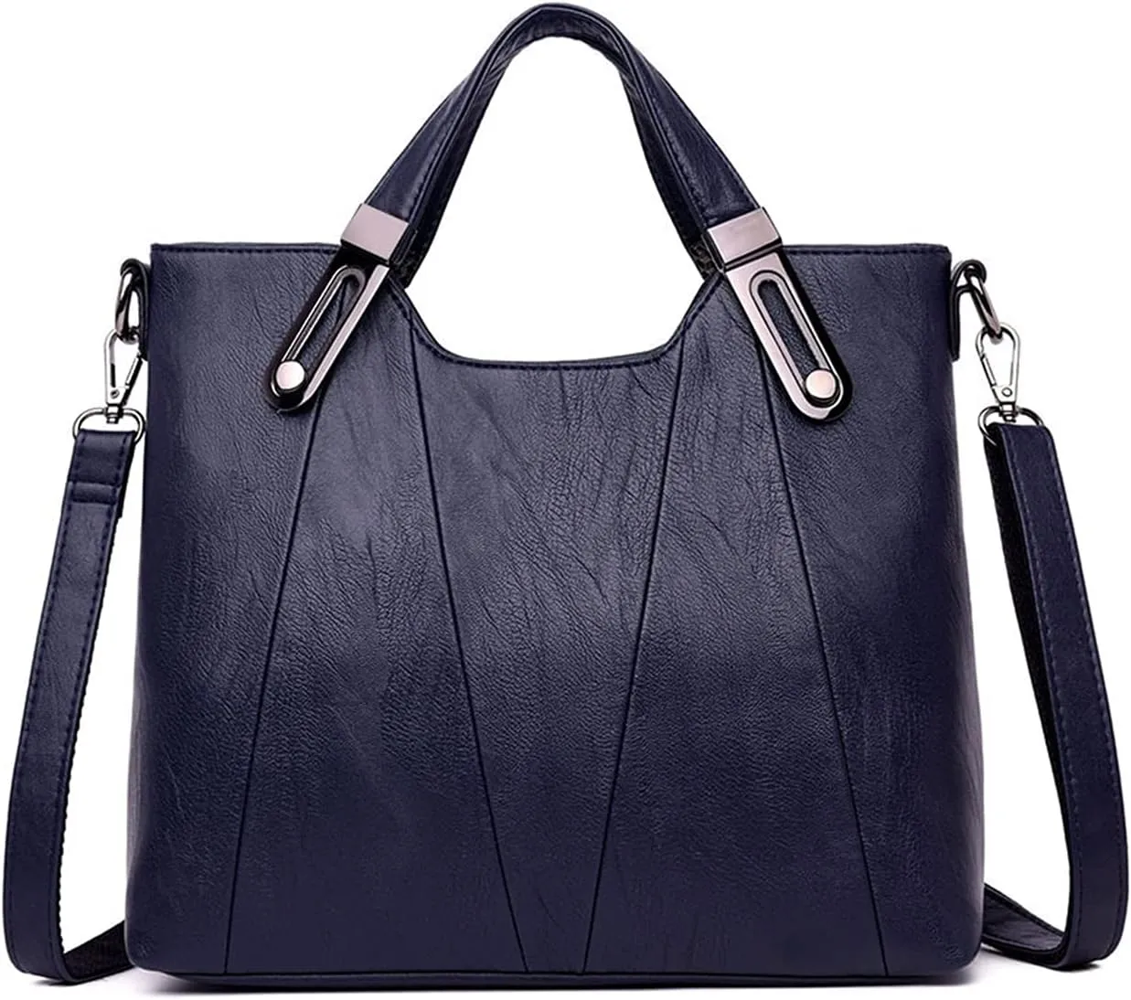 PORRASSO Fashion Shoulder Bag Women Handbag Ladies Crossbody Bag PU Leather Waterproof Satchel