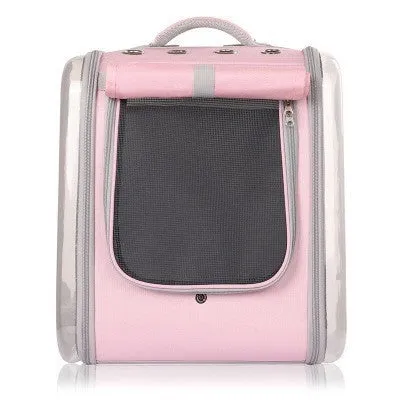 Portable backpack Transparent