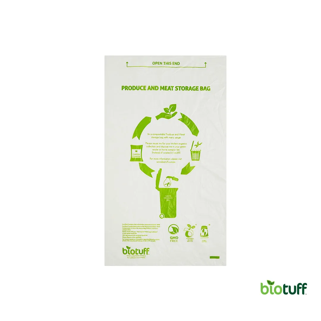 Produce Bag- Semi Transparent Bag with Star Seal Gusset