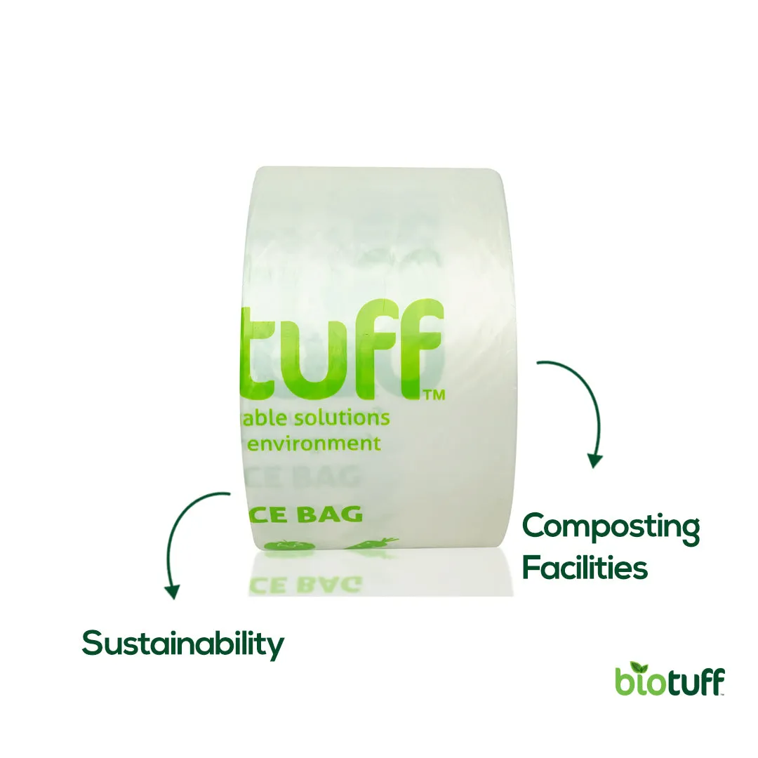 Produce Bag- Semi Transparent Bag with Star Seal Gusset