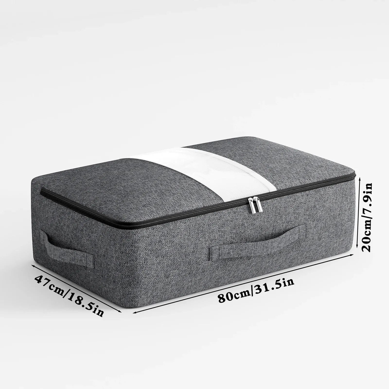 QuilTuck Storage High-Capacity Windowed Space-Saving Organizer