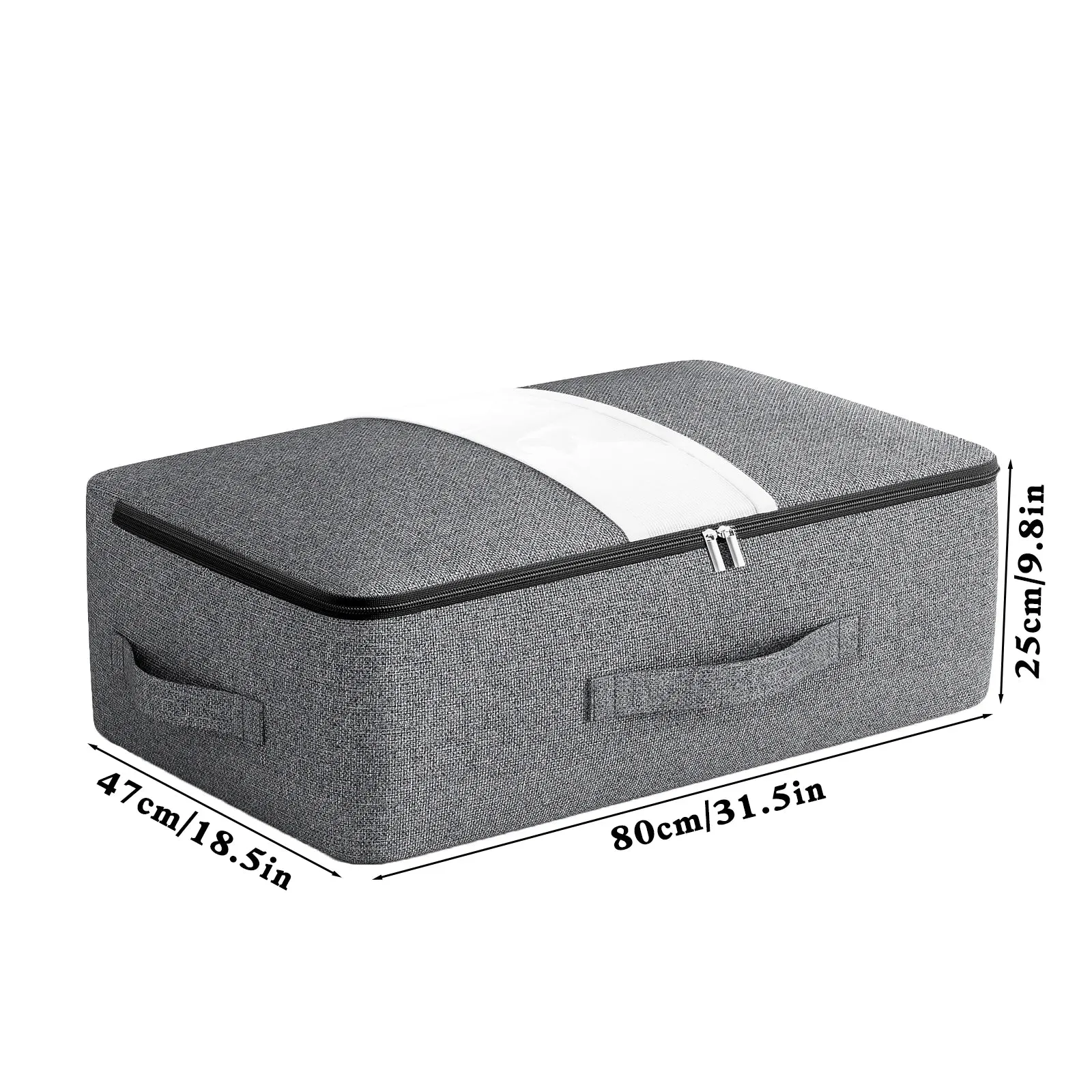 QuilTuck Storage High-Capacity Windowed Space-Saving Organizer