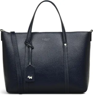 RADLEY London Smithfields Way Women's Medium Leather Open Top Satchel Bag