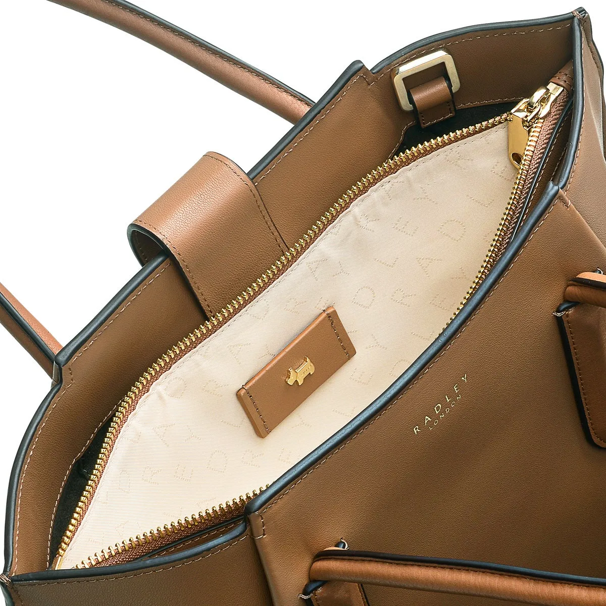 RADLEY OF LONDON <BR>
Liverpool Street 2.0 Medium Open Top Grab <BR>
Tan <BR>