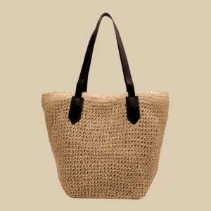 Raffia Tote Bag