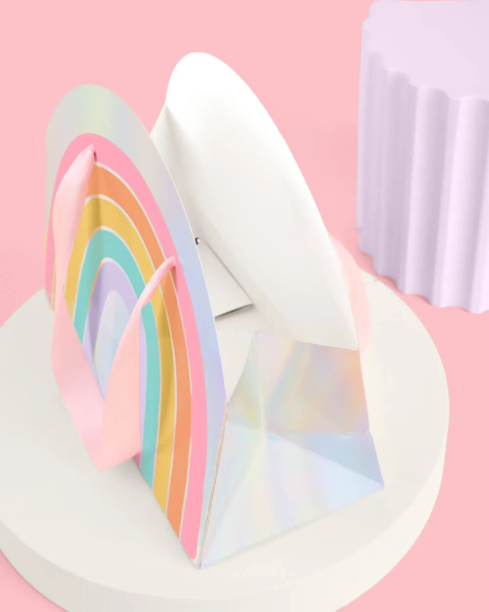 Rainbow Gift Bags, Pack of 10