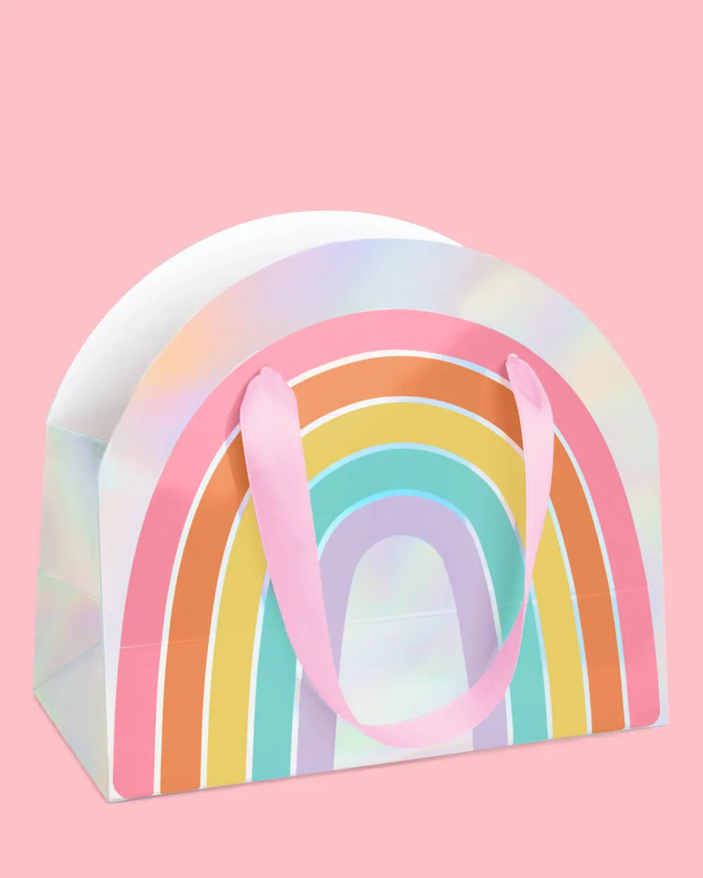 Rainbow Gift Bags, Pack of 10