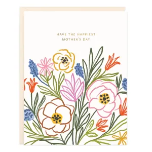Ramona & Ruth - Mom Happy Garden Card