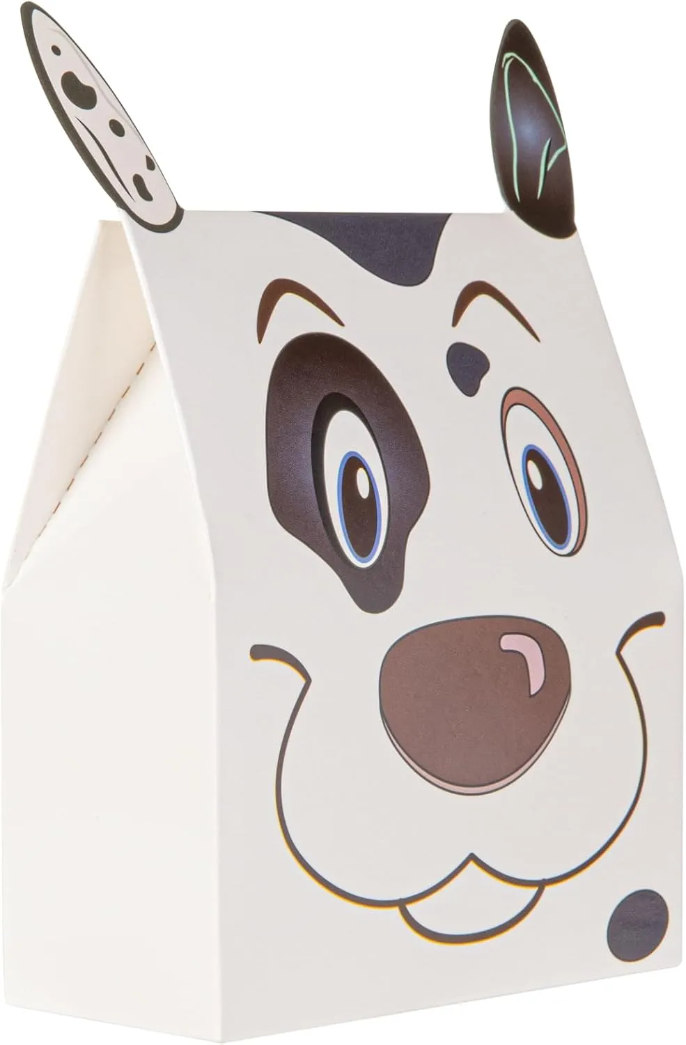 Restaurantware Pastry Tek 4 x 2 x 5 Inch Farm Animal Party Bags 100 Dog Barnyard Party Favor Bags - Tab-Lock Closure Shipped Flat Paper Farm Animal Candy Bags For Farm-Themed Parties Or Birthdays
