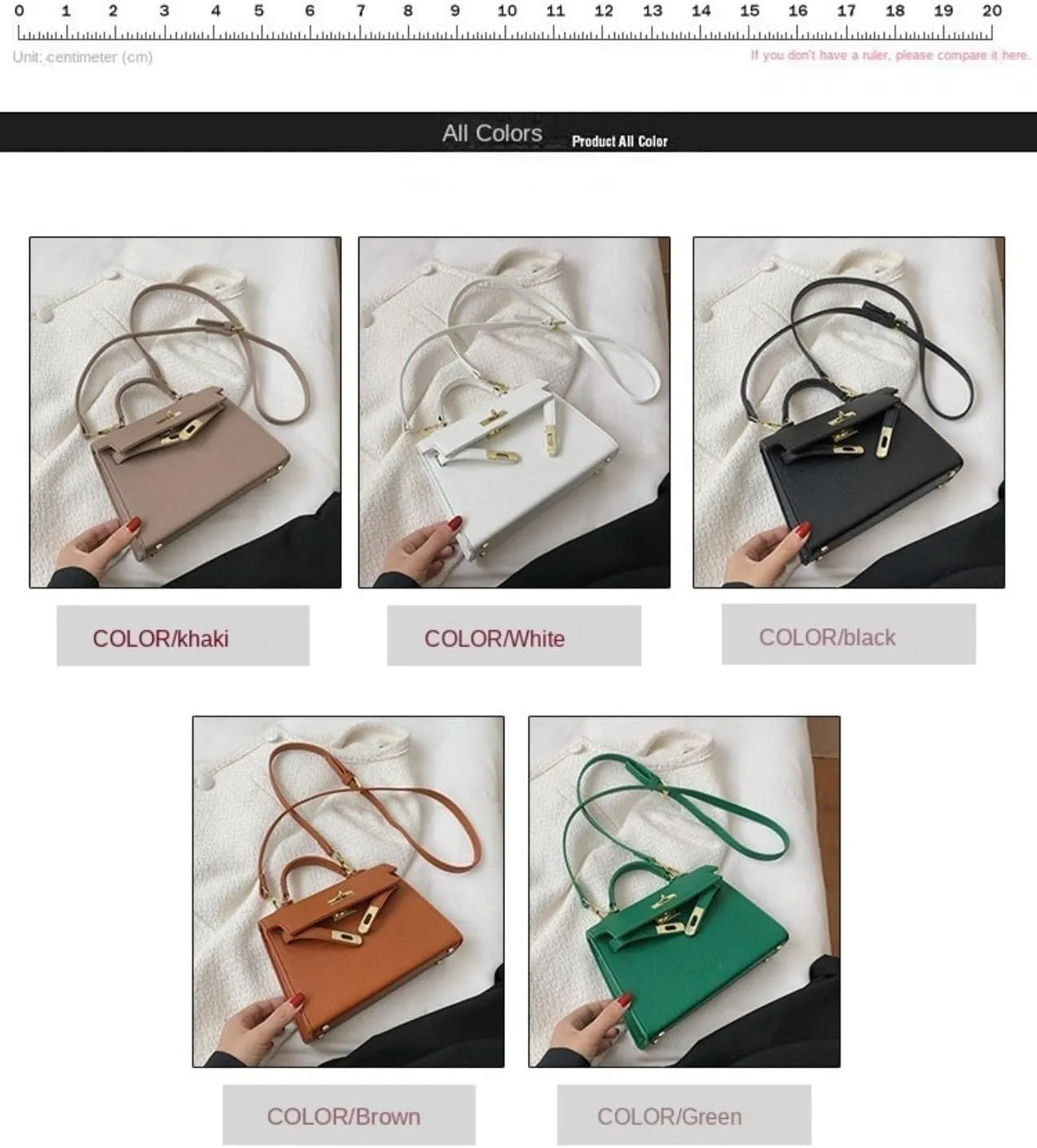Retro handbag women, new senior sense of commuting shoulder bag
