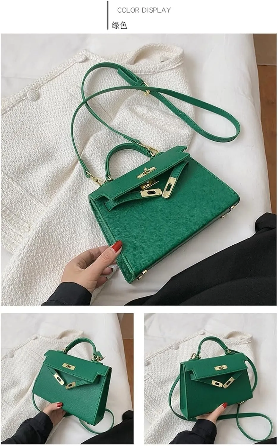 Retro handbag women, new senior sense of commuting shoulder bag