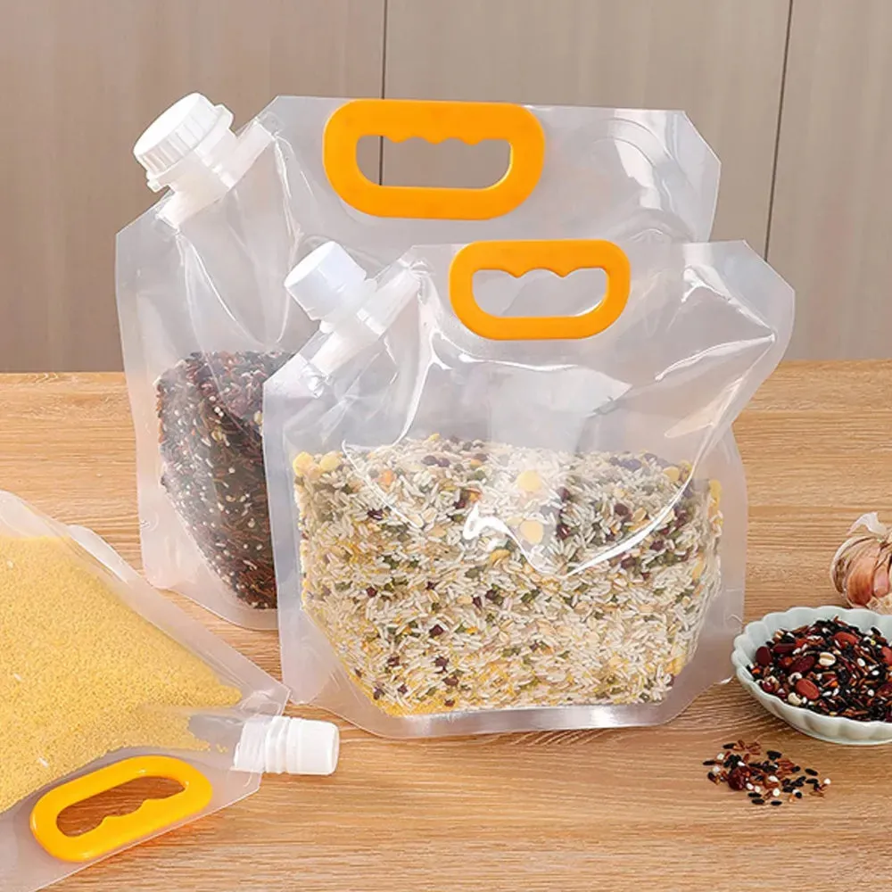 Reusable Airtight Storage Bags For Grains & Dry Food