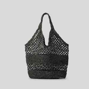 Rica - Casual Hollow Straw Shoulder Bag