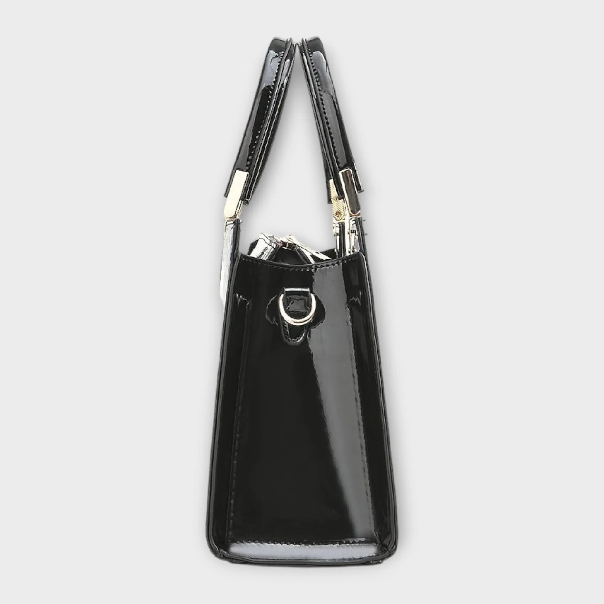 Riviera - Glossy Croc Tote