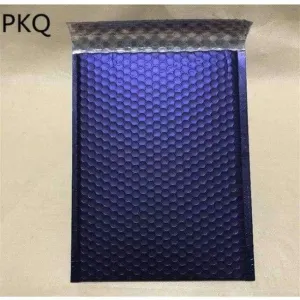 Rynx | 50 pieces/package Dark blue foil envelopes bags shipping bags Padded shipping envelopes with bubble wrap shipping bag business equipment