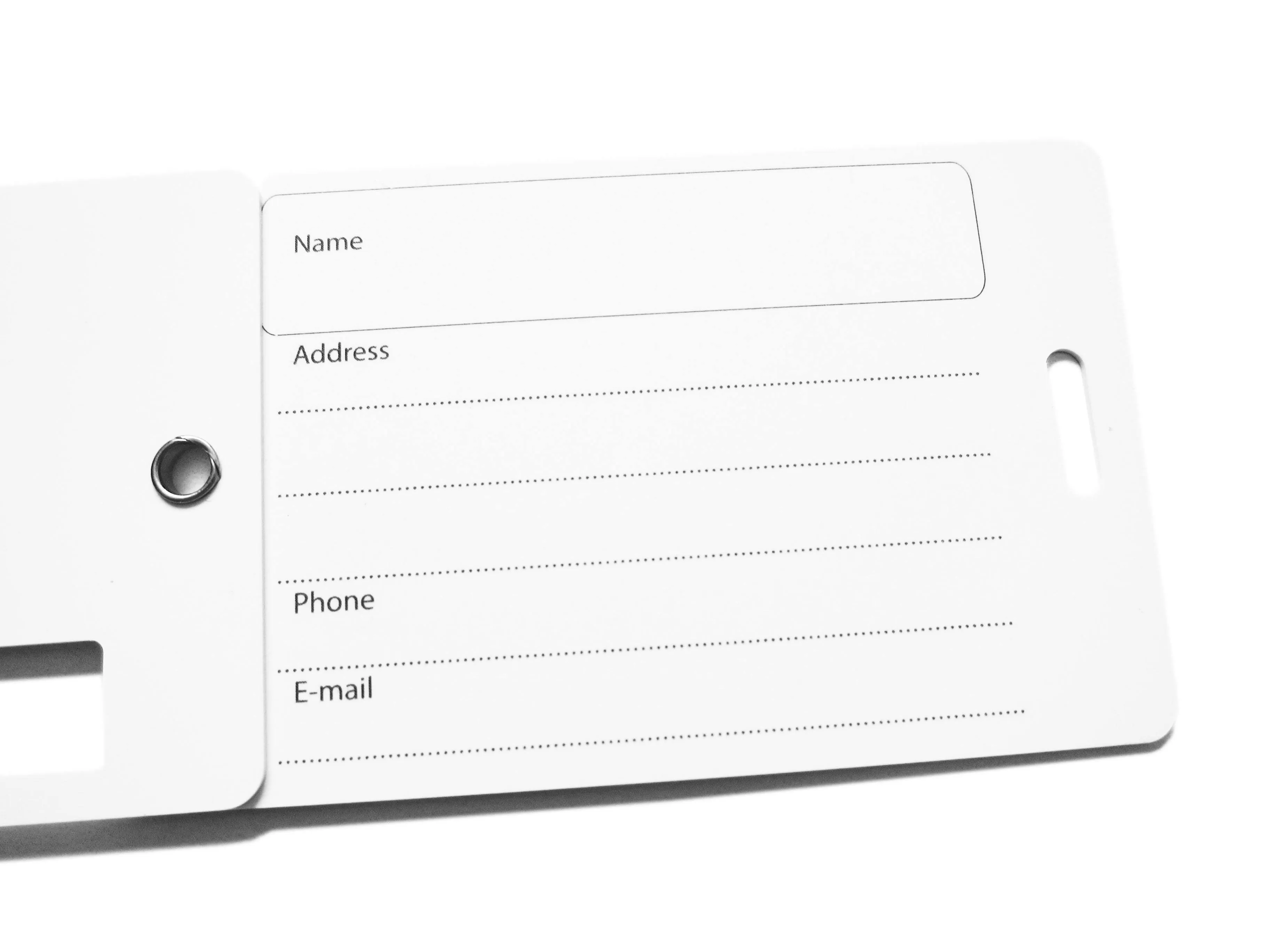 Scrambled Icons Luggage Tag