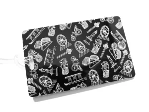 Scrambled Icons Luggage Tag