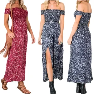 Sexy Strapless Beach Summer Dress