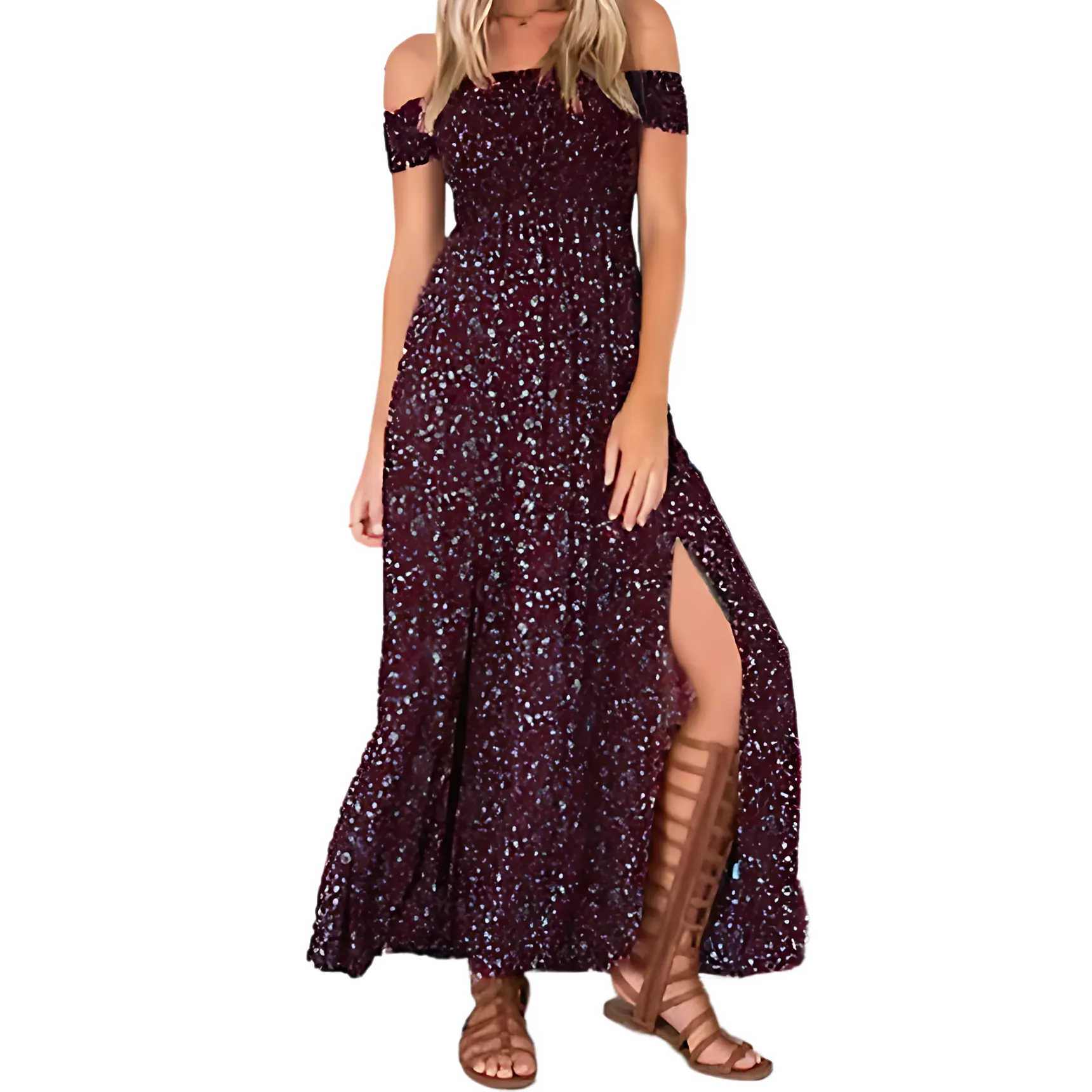 Sexy Strapless Beach Summer Dress