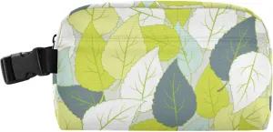 Small Lunch Box for Women Men Kids Small Insulated Lunch Snack Bag Leakproof Cooler Tote Bag for Work Travel Picnic Green Leaves Vitality
