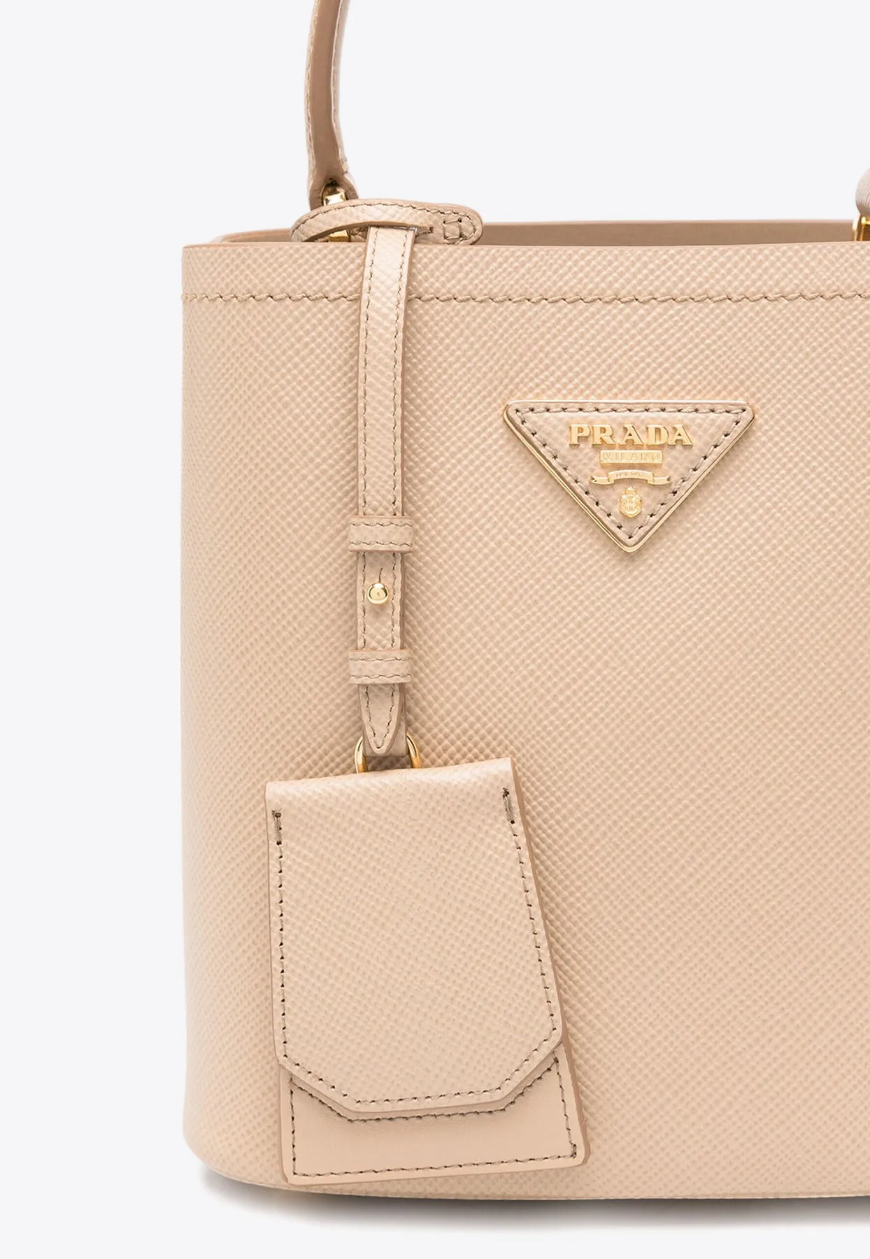 Small Panier Calf Leather Tote Bag